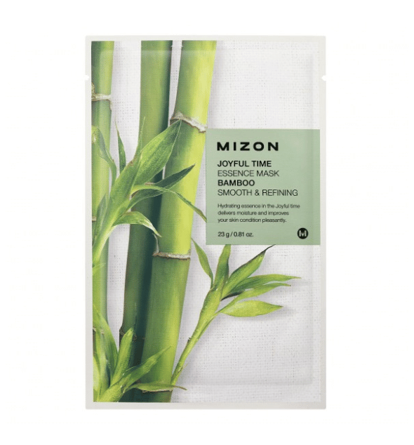 joyful time bamboo face mask mizon