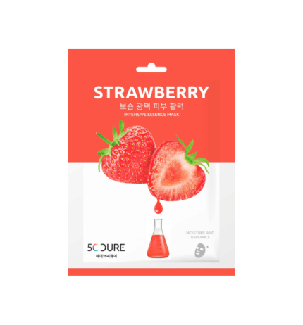 strawberry jkosmec face mask